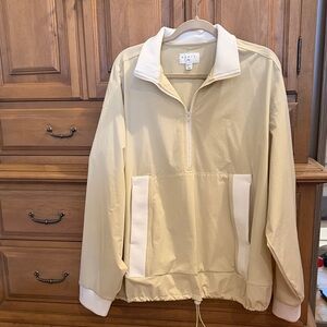 Rusty Men's Beige Windbreaker Jacket